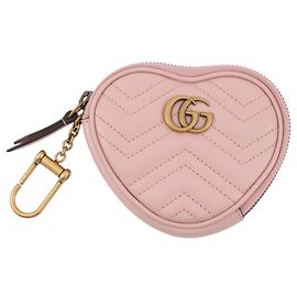 Gucci Pink Leather Coin Purse