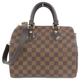 Borsa Boston Louis Vuitton Damier Speedy Bandoulière 25cm