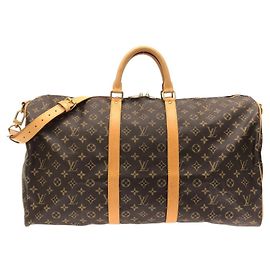 Bolso Boston Louis Vuitton Monogram Keepall Bandoulière 55cm