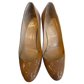 Escarpins Christian Louboutin Simple Pump 85 en cuir verni