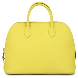 Borsa Hermes Bolide 1923 30 Lime Evercalf - Hermès