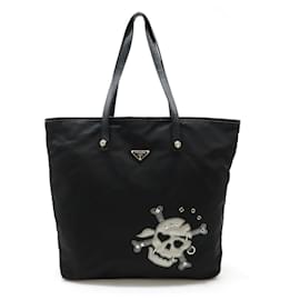 Prada Skulls Nylon 2-Way Tasche