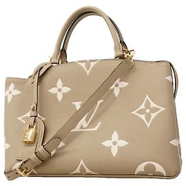 Borsa Louis Vuitton Monogram Empreinte Bicolor Petit Palais PM