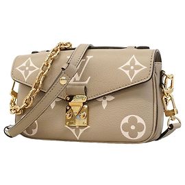 Borsa Louis Vuitton Monogram Empreinte Bicolor Pochette Métis EW