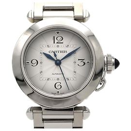 Cartier Pasha de WSPA0013 Automatische Uhr aus Edelstahl