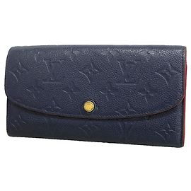 Louis Vuitton Monogram Empreinte Portefeuille Emilie Long Wallet