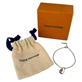 Bracciale con charm argentato Louis Vuitton