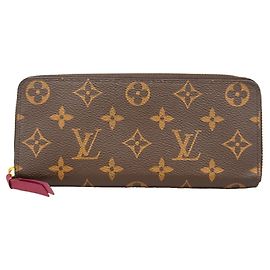 Louis Vuitton Monogram Portefeuille Clemence Long Wallet