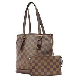 Borsa Tote Louis Vuitton Damier Mare N42240 Ebene