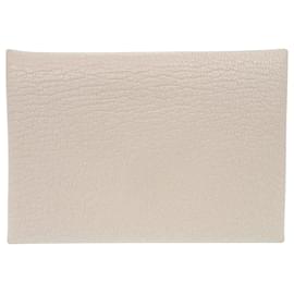 Porte-cartes Hermes Calvi Duo Chevre - Hermès
