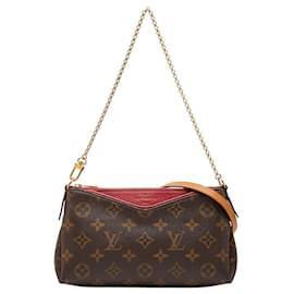 Borsa a mano con catena Louis Vuitton Monogram Pallas Clutch