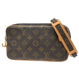 Louis Vuitton Pochette Marly Bandouliere Monogram Canvas medium