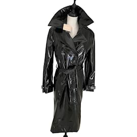 Trench-coat de vinilo negro Liu Jo - Liu.Jo