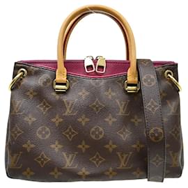 Borsa Louis Vuitton Pallas Tote Monogram Canvas with Leather BB