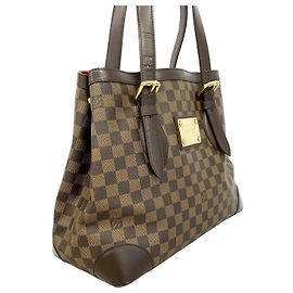 Louis Vuitton Damier Hampstead MM Tote Bag