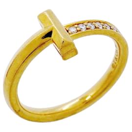 Anello Tiffany & Co. T One in oro giallo 18K
