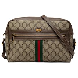 Borsa a tracolla Gucci Ophidia GG Supreme Sherry Line