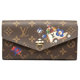 Louis Vuitton Monogram Vivienne Portefeuille Sarah Long Wallet