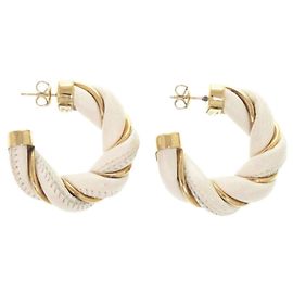 Pendientes de aro Twist Bottega Veneta