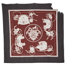 Lenço Hermes Smooth Carre 90 Ex-Libris - Hermès