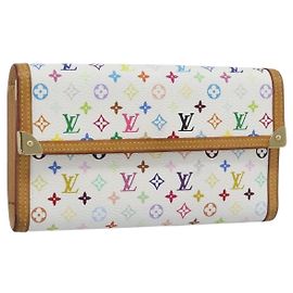 LOUIS VUITTON Monogram Multi Porte Tresor International M92659 LV Auth BA14627A