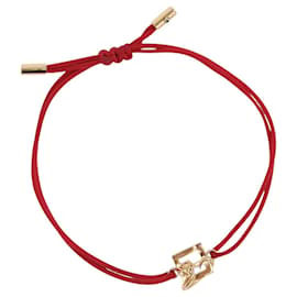 FENDI FENDI x FRGMT x POKEMON Dratini Armband Metall Rot Gold Ton Auth 167464SM - Fendi