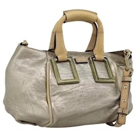 Chloé Borsa Chloe Etel in pelle 2way Gold Auth BA14652A