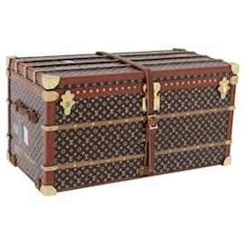 LOUIS VUITTON Miss France Briefbeschwerer Braun M99408 LV Auth 193432V