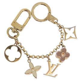 LOUIS VUITTON Fleur De Charm Gold M65111 LV Auth 193606