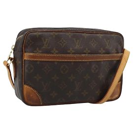 LOUIS VUITTON Monogram Trocadero 27 Shoulder Bag M51274 LV Auth BA14712