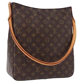 LOUIS VUITTON Borsa a tracolla Monogram Looping GM M51145 LV Auth 192478A