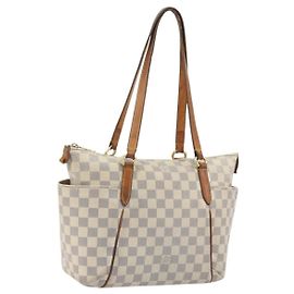 Bolso Tote LOUIS VUITTON Damier Azur Totally PM N41280 LV Auth 195214