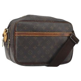 LOUIS VUITTON Monogram Reporter PM Shoulder Bag M45254 LV Auth 194218
