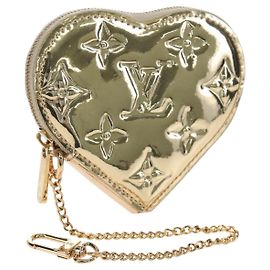 LOUIS VUITTON Monogram Miroir Porte Monnaie Coeur Purse M93567 Auth 193768SAM
