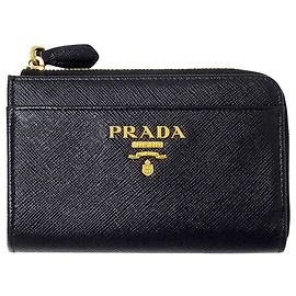Prada Saffiano Leather Business Card Case