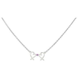 Tiffany & Co Collier Tiffany Double Loving Heart