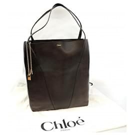 Chloé Chloe Grain Leather Chlo Spin Large Tote Bag