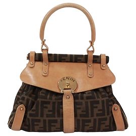 Borsa FENDI Turnlock Borsamagic Zucca