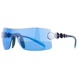Gafas de sol máscara shield Dior by Galliano SS04 ‘Millenium’ en rutenio