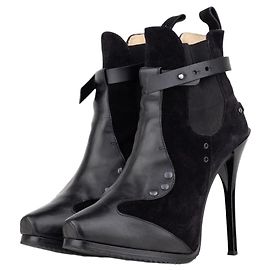 Jean Paul Gaultier AW13 Bondage Chelsea Stiefeletten mit Absatz