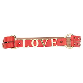Cintura in pelle Bondage ‘Love’ Dolce & Gabbana SS03