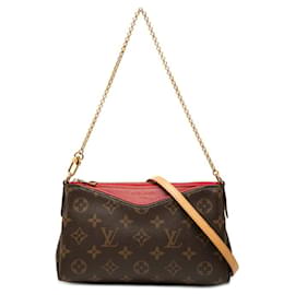 Borsa a mano con catena Louis Vuitton Monogram Pallas