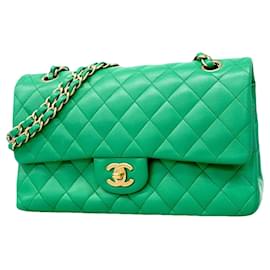 Borsa a tracolla Chanel Matelassé Verde