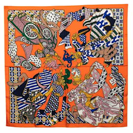 Foulard Hermes Carre 90 DUELS ONIRIQUES - Hermès