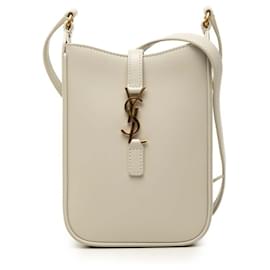 Bolsa de ombro vertical mini Saint Laurent Cassandra YSL Logo
