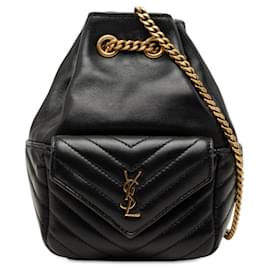Borsa mini bucket Saint Laurent Cassandra YSL Logo Joe