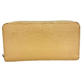 Louis Vuitton Epi Zippy Wallet in Dune