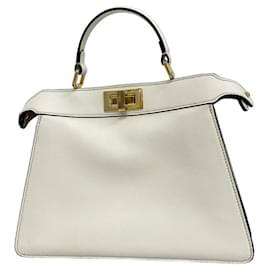 Borsa a mano Fendi Peekaboo I.U in pelle