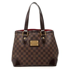 Louis Vuitton Damier Hampstead PM Handbag Tote Bag