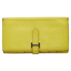 Hermès Cartera larga bi-fold Hermes Bearn Soufflé